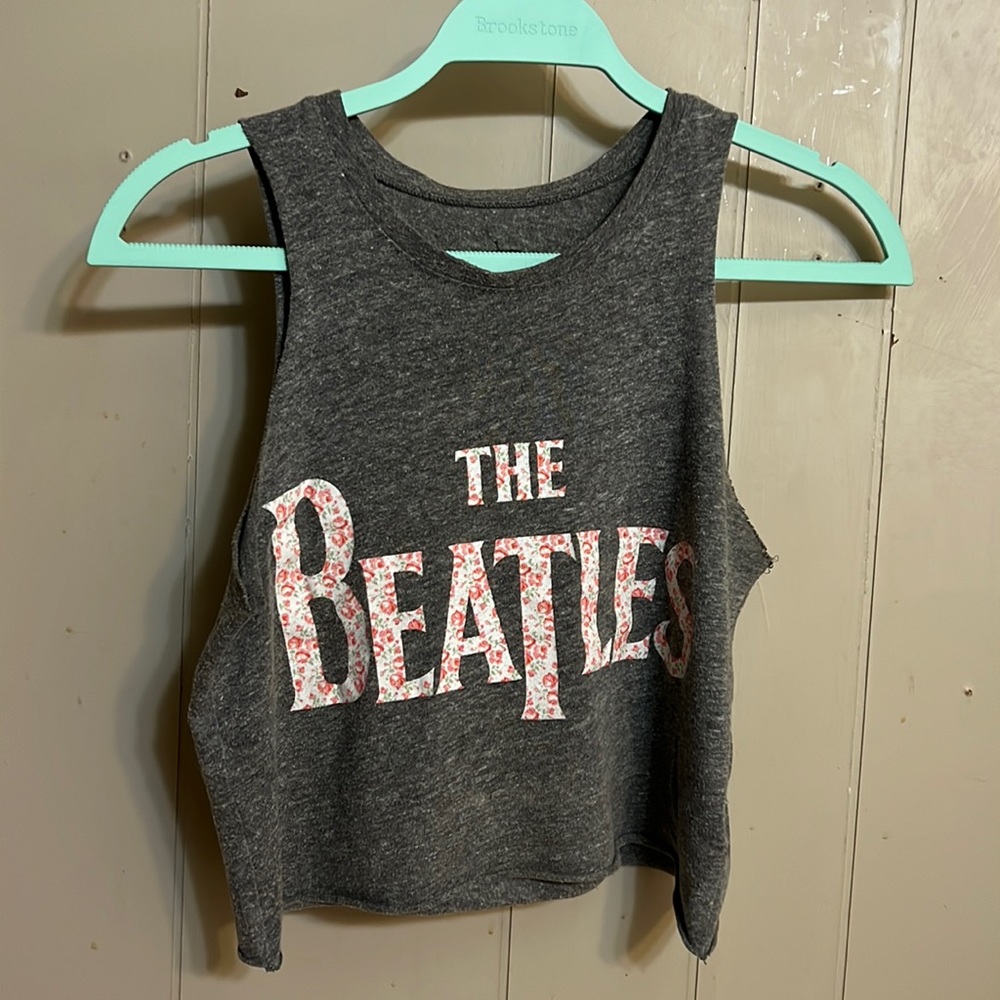The Beatles crop tank